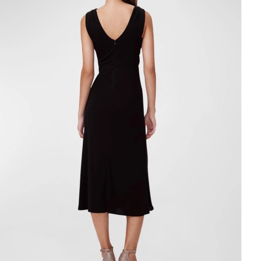 Diane von Furstenberg Neely Ruched Cutout Jersey Midi Dress in Black - Picture 2 of 14